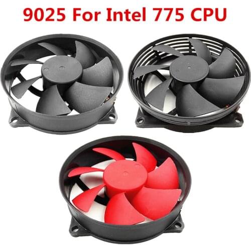 NEW 9025 9225 90MM 9cm Circular fan for 775 CPU Cooling fan DC12V CPU fan 3pin