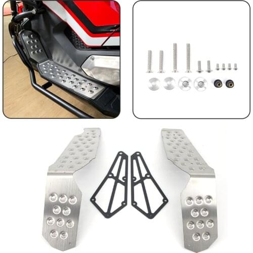 Motorcycle Footrest Footboard For Honda X-ADV XADV 750 XADV750 2017 2018 2019 Footpeg Foot Board Step Rest Pedal Plate Pad Cover