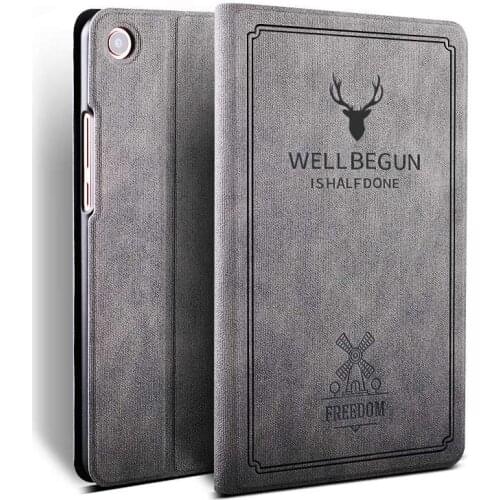 For Xiaomi MiPad 4 8 inch Smart Cover for Xiaomi MiPad 4 Plus 10.1 inch Folding Stand PU Leather Tablet Case Cover