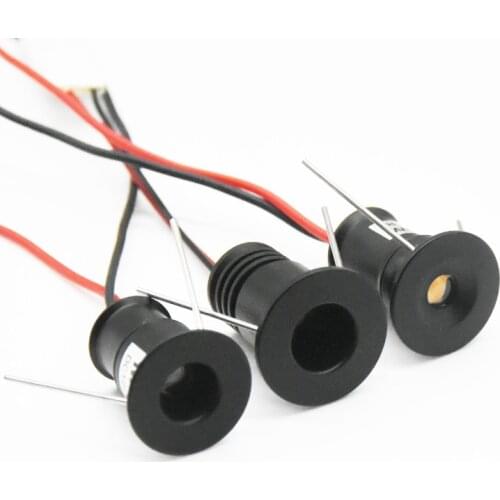 1W 12V IP65 Outdoor LED Ceiling Downlight Stair Lights 15mm Spot Bulb for Sauna Lighting Lamp Marine Boat Spotlight