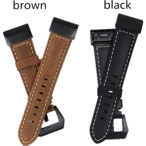 22mm 26mm Quick Release Easy Fit Watch Band for Garmin Fenix 6X 5X/5 6 fenix 3 Woven Genuine Leather Strap Sports 11.20