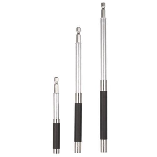 3pcs 1/4" 80/120/140mm Hex Shank Quick Release Magnetic Screwdriver Bit