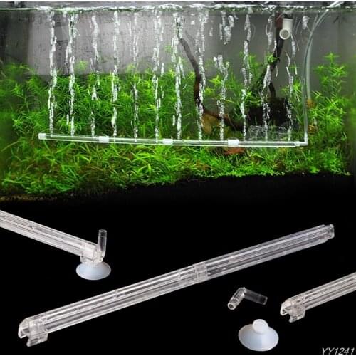 Aquarium Fish Tank Curtain Air Vent Bubble Bar Release Diffuser Set New Plastic Aquarium Fish Tank Accessories akvaryum dekor-W1