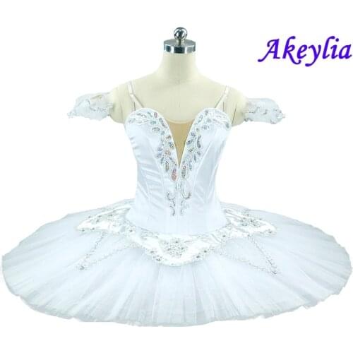 Snow White Princess Queen Professional Ballet tutus Classical Ballet Pancake Tutu Performance Ballet Pattern Tutus for Girls