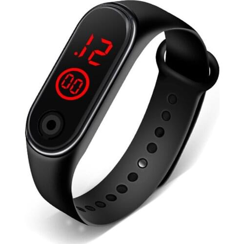 Digital Wristwatches Waterproof Mens Watches LED Sports Bracelet Table