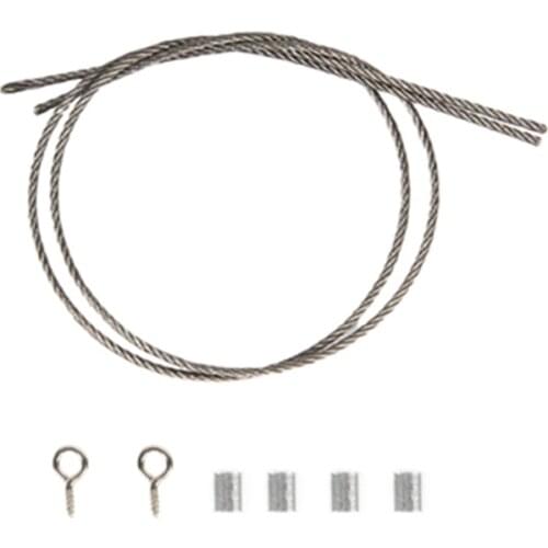 For MN D90 MN-90 MN99S Steel Crossing Wire Rope Drawstring 1/12 RC Car Upgrade Parts Decoration Accessories