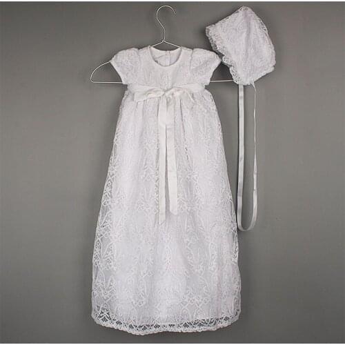Yatheen Baby Girls Newborn-24Months Lace Chirstening Gowns