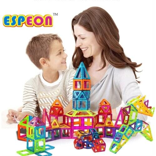 Kids Magnet Toys Magnet Building Tiles 135PCs 3D Magnetic Building Blocks Set Educational Toys for Kids Children