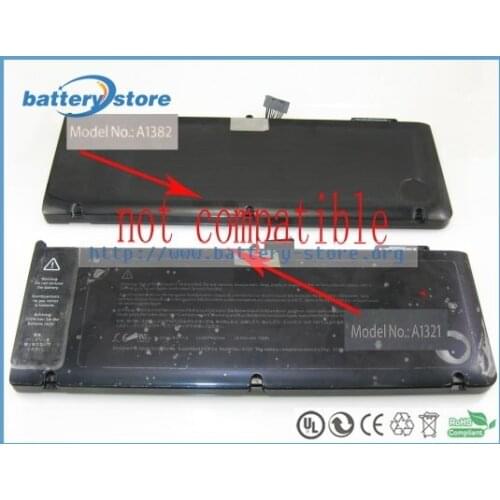 New Genuine laptop batteries for A1382, Pro 15" I7,661-5844,Pro(MC721CH/A),Pro 15" A1286 Unibody Early 2011,10.95V