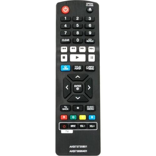 NEW AKB73735801 AKB73896401 Blu-Ray Disc DVD Player Remote Control for LG BP135 BP300 BP335W BP340 NBP135 BP300 BP120 BP325