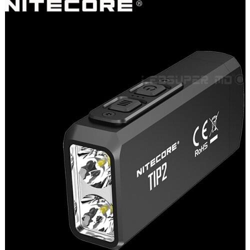 Wholesale Price NITECORE TIP2 720 Lumens Dual-Core Magnetic Keychain Light with Ultimate Double Power Upgrade