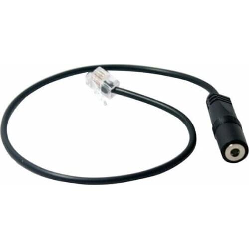 Computer To Phone Headset 3.5MM To RJ9 Crystal Head RJ9 To 3.5 Headset Converter Phone Extension Cord