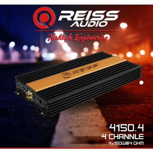 RS-4150.4 CAR AMPLIFIER 4 CHANNEL CLASS AB RMS 4ohm 4CH×150W RMS 2 ohm 4CH×200W
