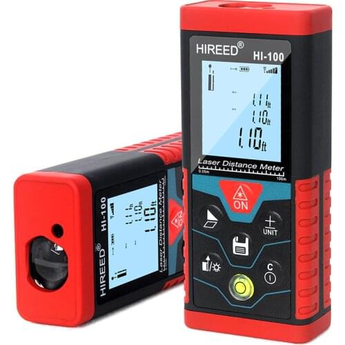 40M 100M 120M 360L LEVEL Handheld Rangefinder Laser Distance Meter Digital Laser Range Finder Laser Tape Measure Tester