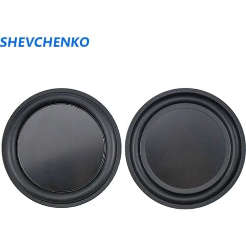 SHEVCHENKO 97mm Bass Radiation Vibration Diaphragm Subwoofer Round Passive Radiation Vibration Plate Repair Woofer Parts 2pcs