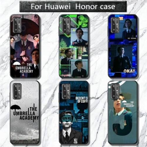TV The Umbrella Academy aidan gallagher Phone Case for Huawei Honor 30 20 10 9 8 8x 8c v30 Lite view 7A5.7inch 5A Play