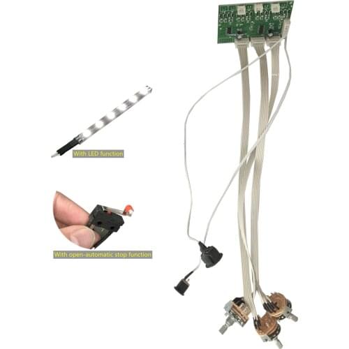 Watch winder parts Five-speed knob circuit board Automatic watch case display rack LED/automatic stop Function