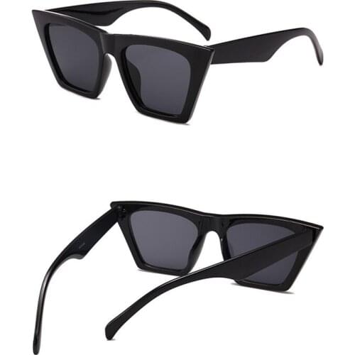 1Pcs Vintage Retro Women Cat Eye Sunglasses Fashion Shades Oversized Glasses Popular Driver Goggles