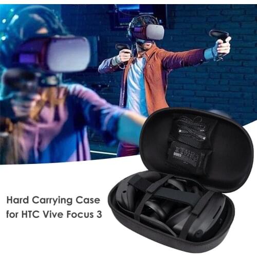 Hard Carry Bag Box Protective Shell Cover Travel Case For HTC VIVE Focus 3 VR Virtual Reality Headset Accessories Pouch Case