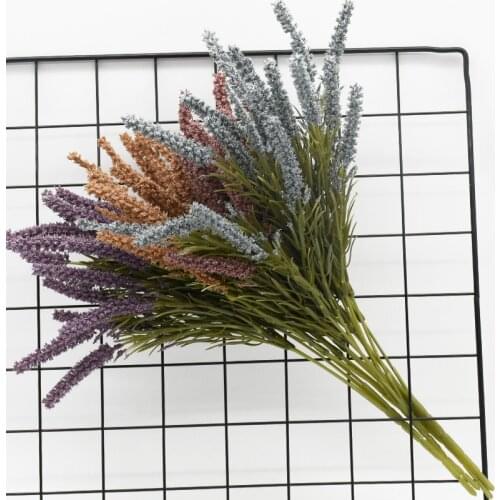 10 bundles 36 CM lavender Artificial plants Home decoration accessories Wedding Diy Indoor furnishings Flower arrangement Gifts