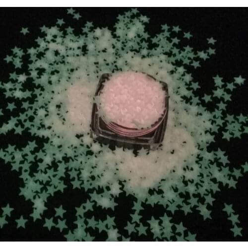 5g/Bag Fluorescent Nail Art Decorations Luminous Glitter Love/Pentagram/Flowers Sequins Flakes Glow in the Dark Paillette Ta#062