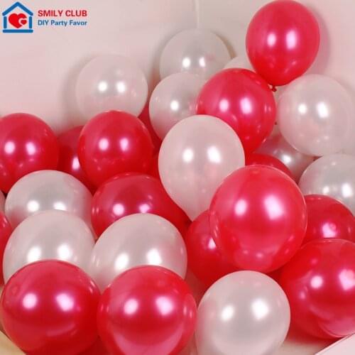50PCs Wedding Ballons Latex 12inch 3.2g Thickening Pearl Colorful Air Balloons Birthday Decorations Ball Kids Child Party Ballon