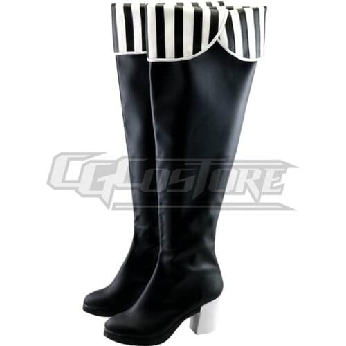 Anime Cosplay Shoes Boots THE IDOLM@STER CINDERELLA GIRLS Mogami Shizuka Christmas Halloween Free ship ACS-1252