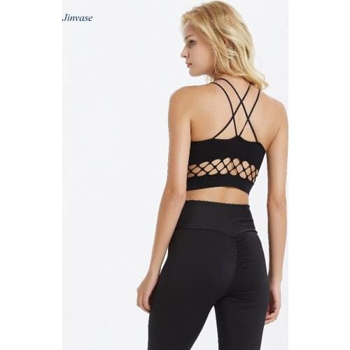 B028 New free shipping sport bra for women Padded Wirefree Adjustable pink black ivory Fitness yoga bra top