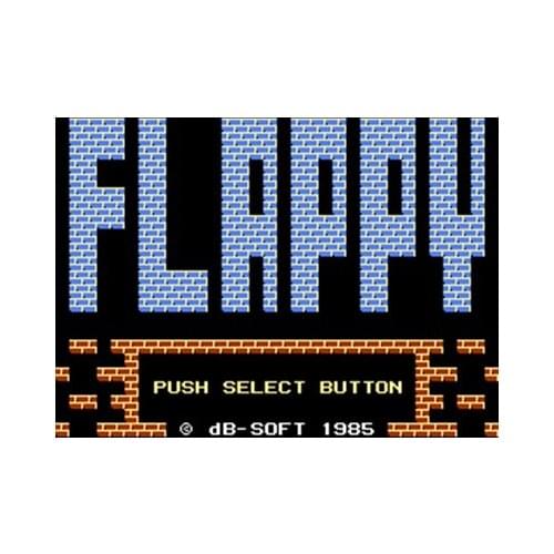 Flappy Region Free 8 Bit Game Card For 72 Pin Video Game Player