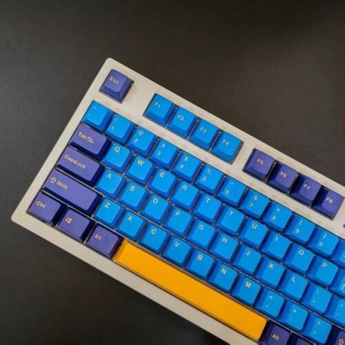 123 Key Nautilus Theme Keycap OEM Height PBT Sublimation Process Mechanical Keyboard Keycap Cherry MX Switch GH60/68/87/96/104