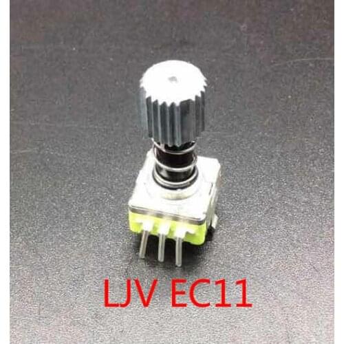 1pc LJV EC11 encoder with self-locking for old Audi A6 car audio car potentiometer volume switch