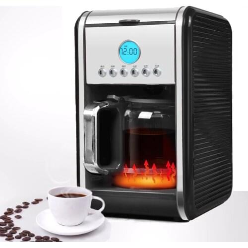 Coffee Maker Expresso Drip American Household Cappuccino Cafe Machine Semi-automatic Commercial Coffee Machine 11-16 Cups