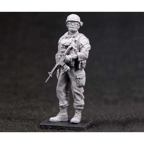 1/35 Resin Figure Model Kits Sgt18 Bravo(Rob) in Iraq Unassembled unpainted