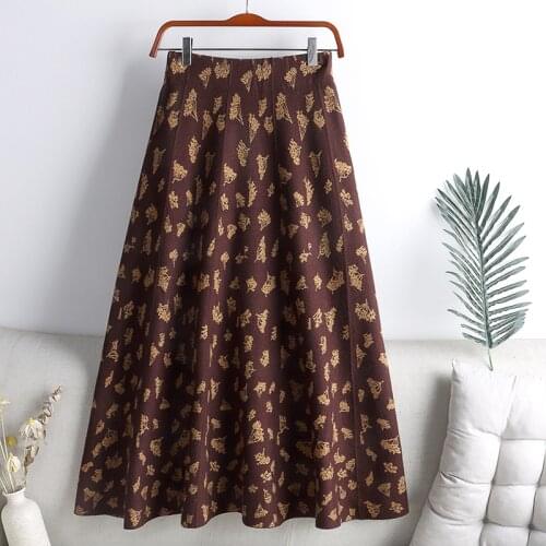 KOROBOV High Waist Skirts For Women