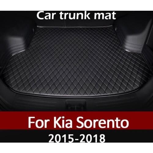 MIDOON Car trunk mat for KIA carnival 2015 2016 2017 cargo liner carpet interior accessories cover