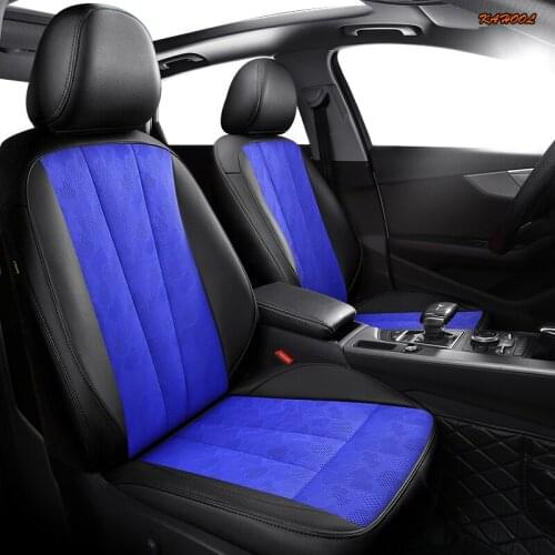 KAHOOL Custom Leather car seat covers For BMW 7 Series F01 F02 F03 F04 G11 G12 E65/66 X1 E84 F48 F49 Automobiles Seat Covers