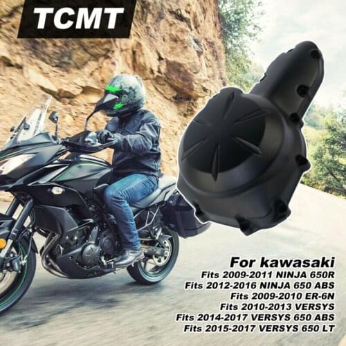 Motorcycle Engine Stator Crankcase Cover For Kawasaki Ninja 650R 2009-2011 2010