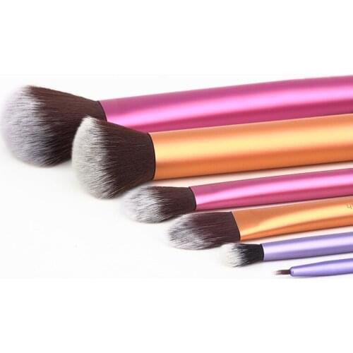 Makeup Cosmetic Brush Set Kit With Box Include Multi Task Buffing Essential Crease Setting Pointed Foundation Fine Liner Brush