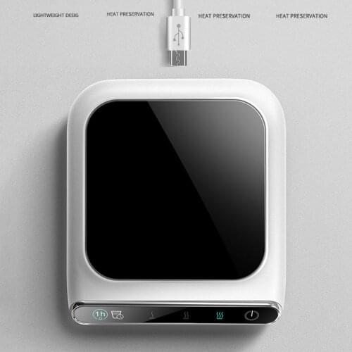 Coffee Mug Warmer Tea Cup Bottle Heater Stainless Steel Cup Heating Pad