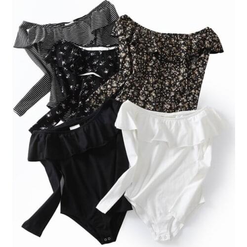 New Veeliya Women's Long Sleeve Bodysuits