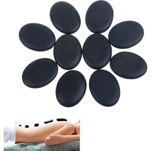 NEWSpa Rock Basalt Stone Beauty Stones Massage Lava Natural Stone Massage Stones Massage Natural Energy Massage Set 2/6/8/10PCS