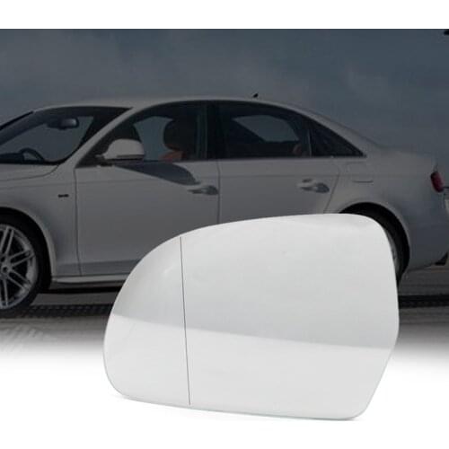New Replacement Left Side Mirror Glass For Audi A4 B8 8T0857535E 4F0857535AF