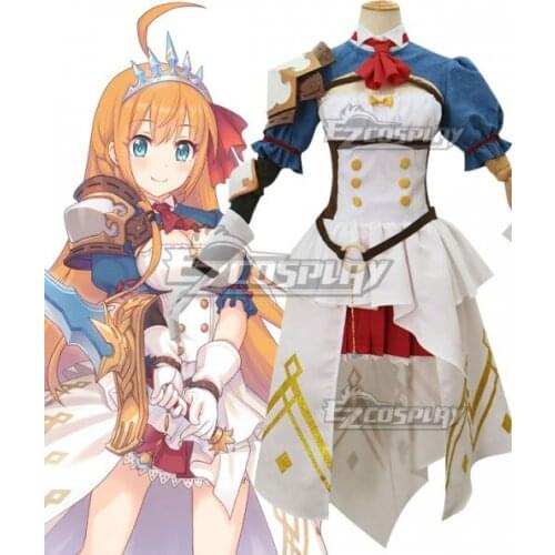 Princess Connect!Re: Dive Pecoriinu Dress Girls Party Suit Dress Cosplay Costume E001 - Not Included Pauldrons Elbow wear