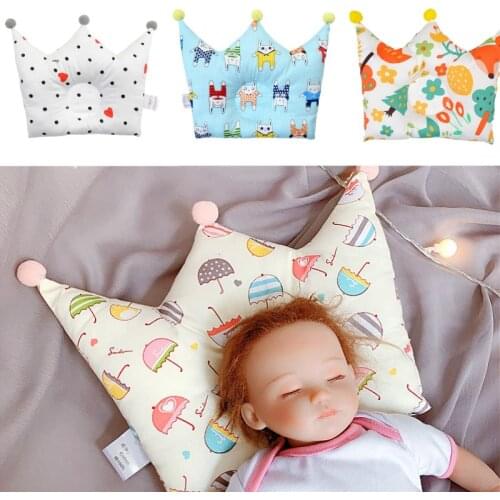 Baby Shaping Pillow Infants Crown Dot Bedding Pillows Newborn Boy Girl Room Decoration Accessories nursing pillow