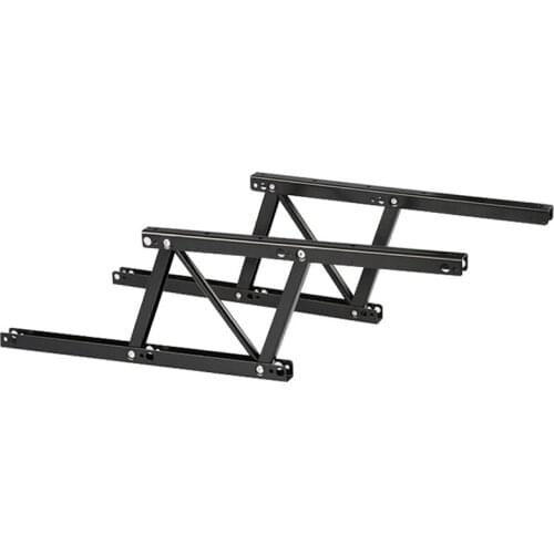Folding Rise and Fall Bracket of Tea Coffee Table Lifting Spring Support Computer Table Folding Bracket 2pcs