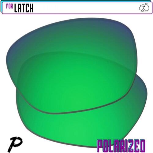 EZReplace Polarized Replacement Lenses for - Oakley Latch Sunglasses - Green P