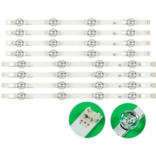 LED Backlight Lamp strip 8 leds For LG 42LY320C LC420DUE INNOTEK DRT 3.0 42 inch TV 42LY540H 42LF652V 42LF653V 42LB5510