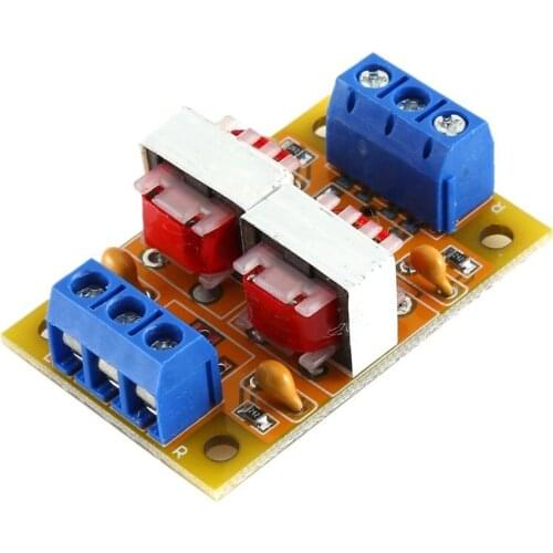 Audio Stereo Isolator Acoustic Noise Isolation Eliminate Current Sound Interference Filter Eliminator Ground Loop Suppressor