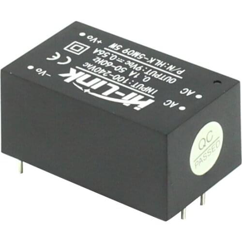 1x Original Mini Power Supply Module HLK-PM24 PM15 5M24 10M24 10M09 AC-DC 220V to 9V1 5V 24V AC-DC Isolation Switch Power Module