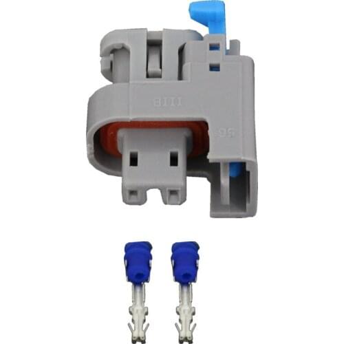 2 Pin Female Connector Terminal Car Wire Connector Automotive Plug With Terminal DJ7021Y-0.8-21 2P